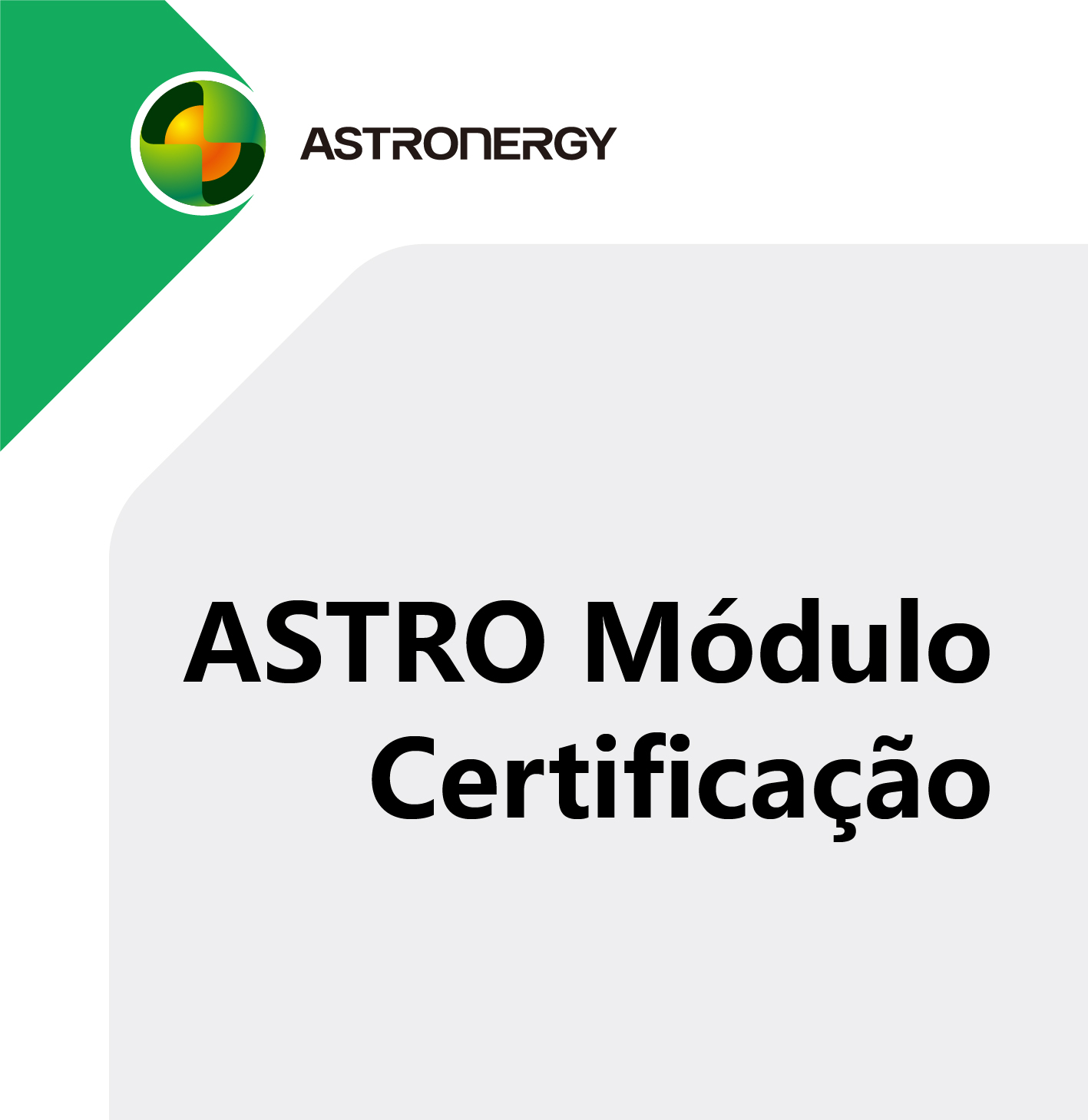  ASTRO Single Glass Módulo Certificação UL61730