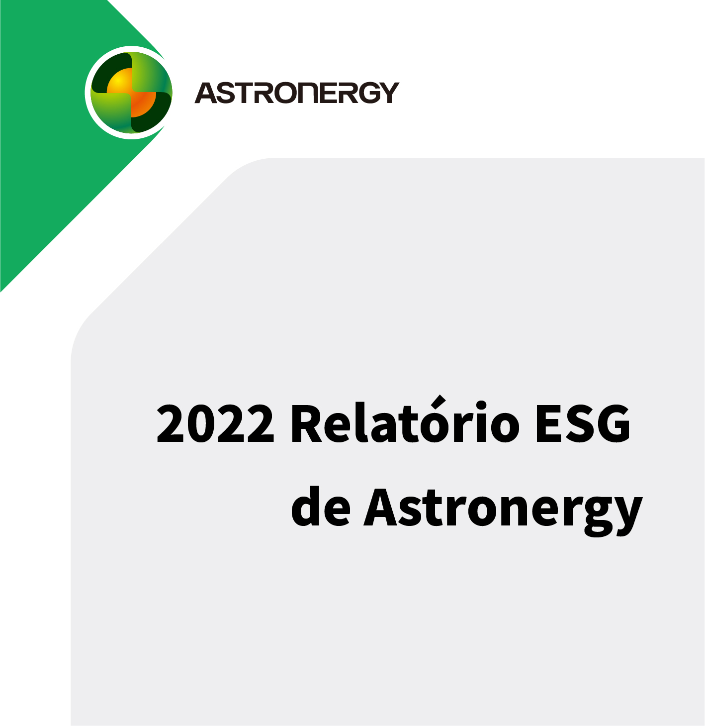 2022 Relatório ESG de Astronergy