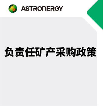 负责任矿产采购政策