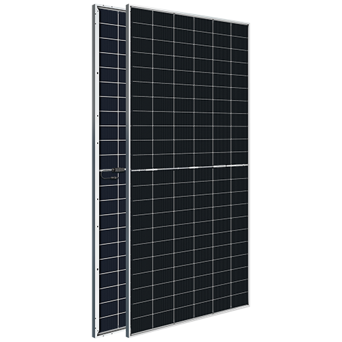 ASTRO N7 2.0 625~650W 66 Módulo bifacial com vidro duplo