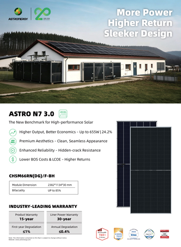 Folheto ASTRO N7 3.0